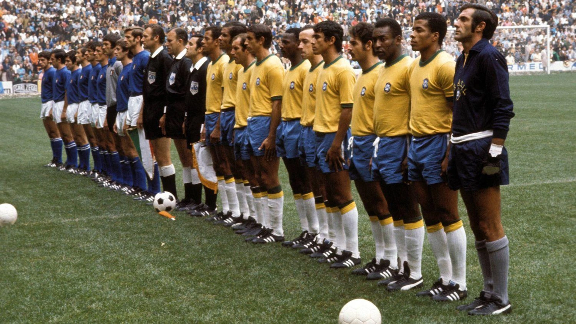 Бразилия Италия Мондиал 1970 Световно 1970 Пеле уинбет