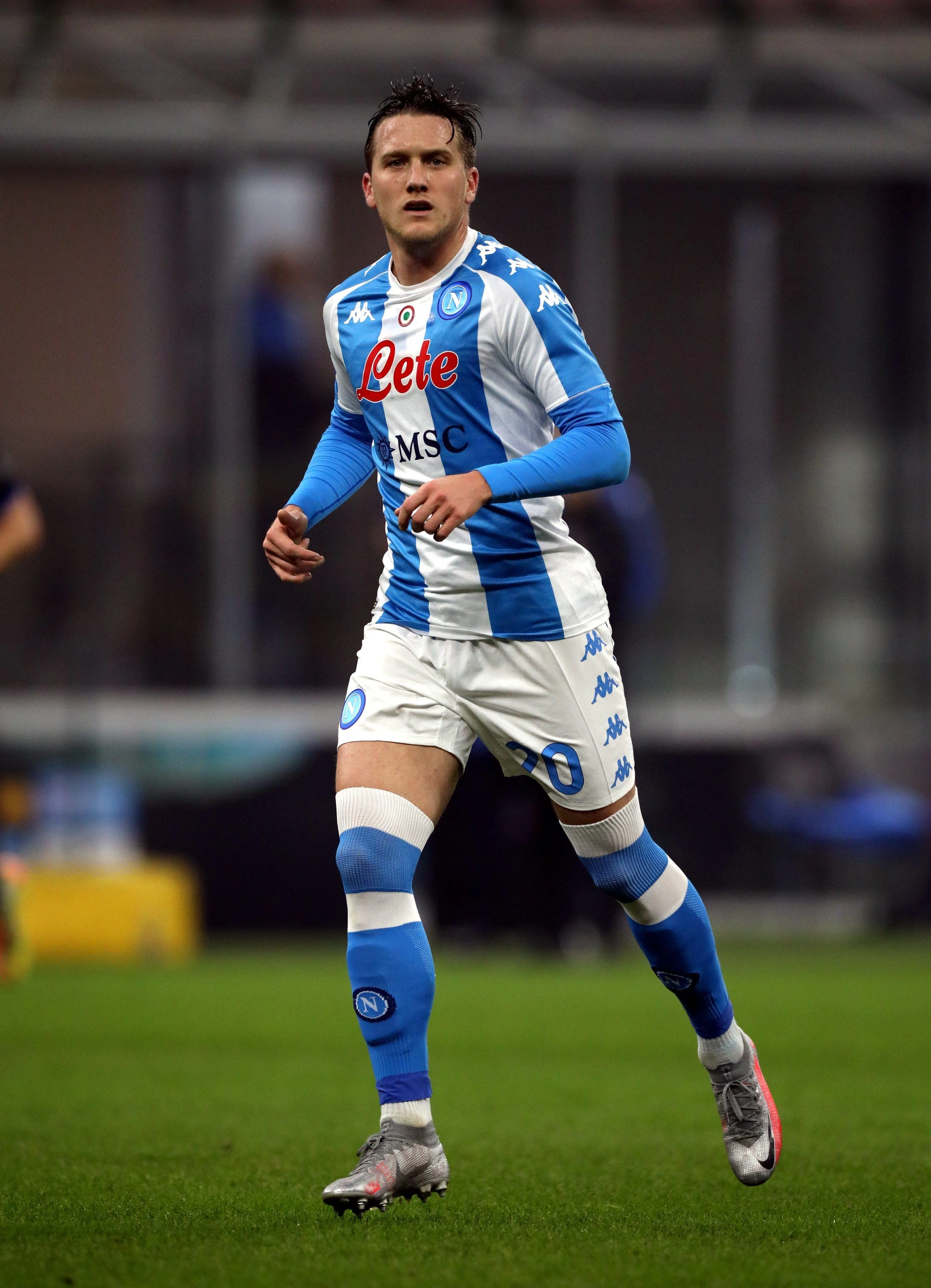 Napoli, Zielinski: “Peccato per la mancata qualificazione Champions”
