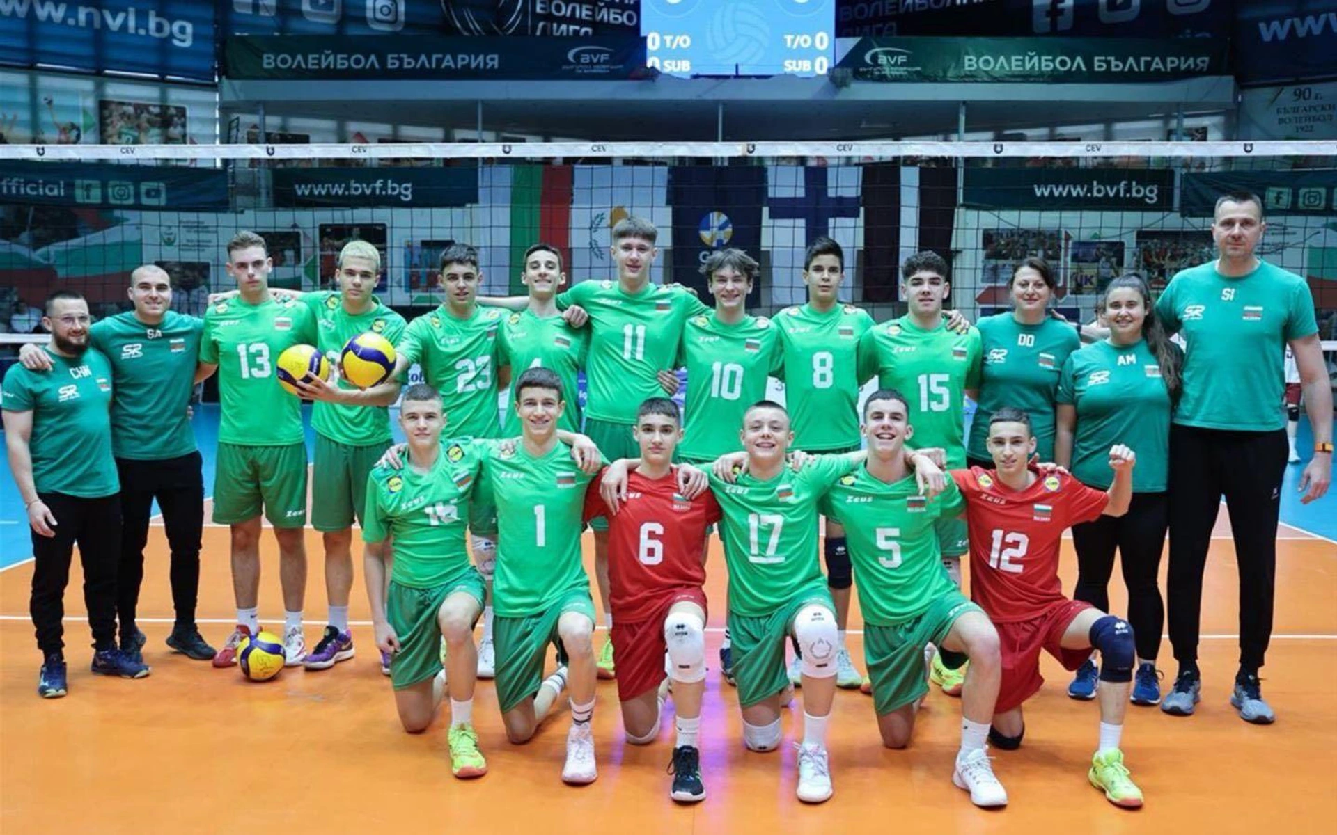 България U16 стартира ЕвроВолей 2025 с победа