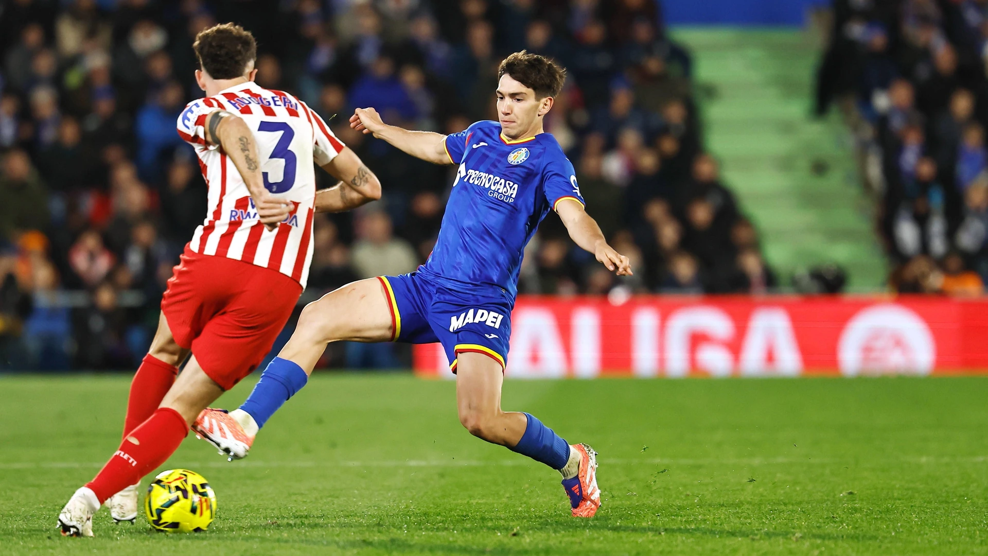 NOVEMBER 23, 2025 - Football / Soccer : Spanish LaLiga EA Sports match between Getafe CF - Club Atletico de Madrid