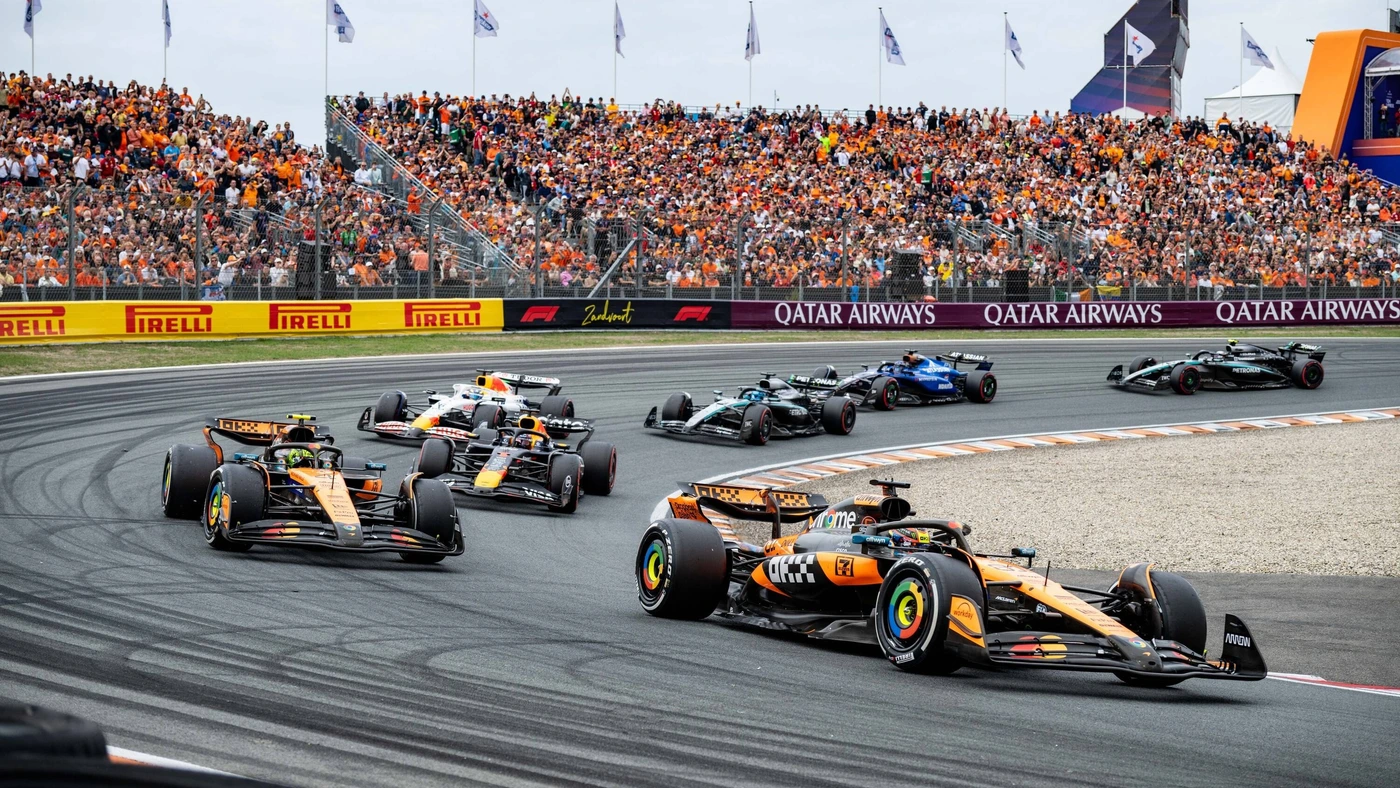 FORMULA 1: Zandvoort, tra curve sopraelevate e vento