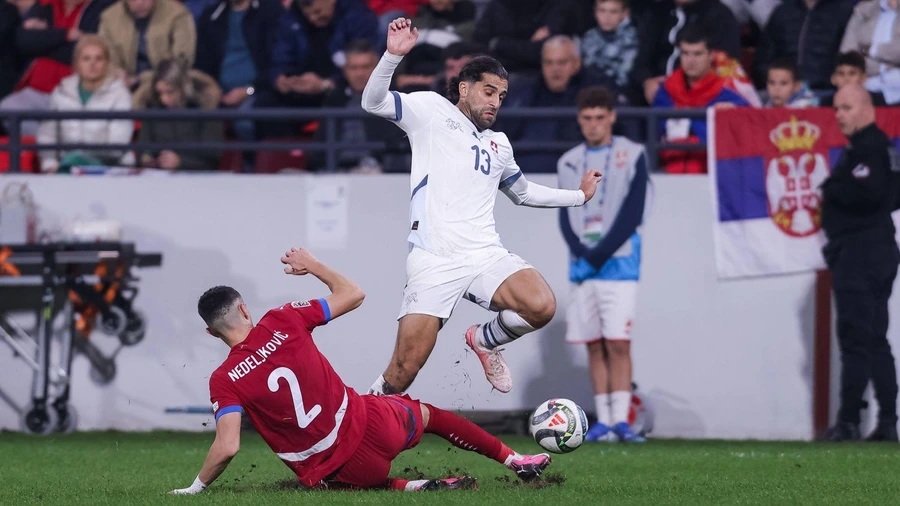 ⚽ ЛИГА НА НАЦИИТЕ: Изобилие от картони на мача Швейцария - Сърбия