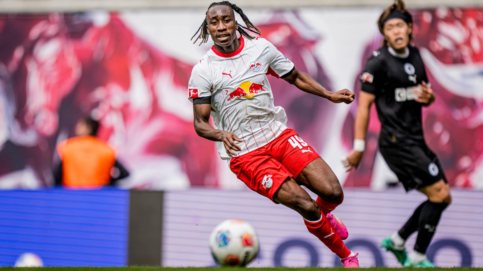 eipzigs Yan Diomande Soccer 1 Bundesliga, Matchday 33 RB Leipzig FC St Pauli 2 1 9 May 2026 Leipzig, Red Bull Arena RB Leipzig FC St Pauli 2 1