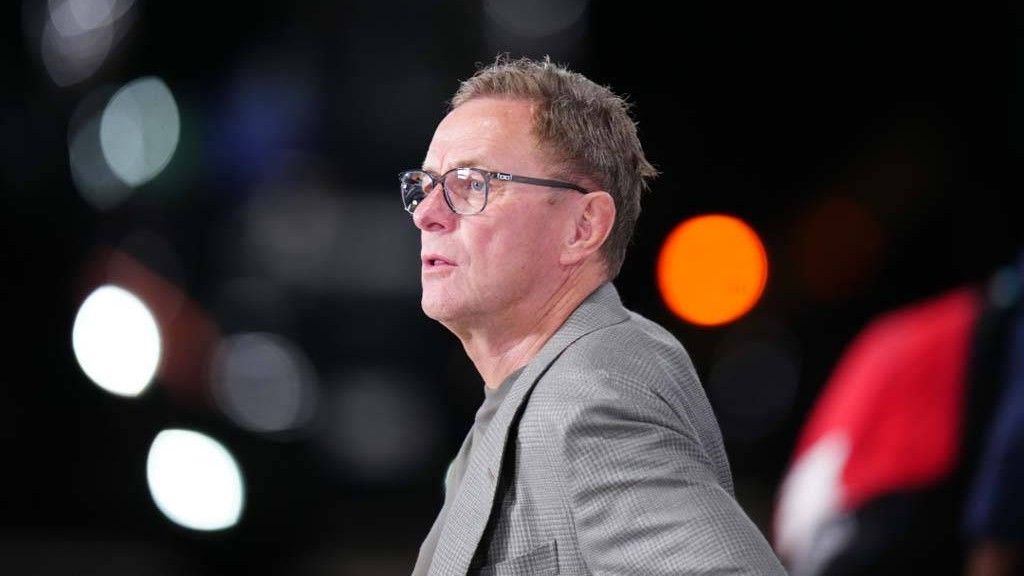 Ralf Rangnick, head coach of Austria, looks on before the group J match between Argentina and Austria at the 2026 FIFA World Cup at Dallas Stadium in Dallas, the United States, June 22, 2026.
