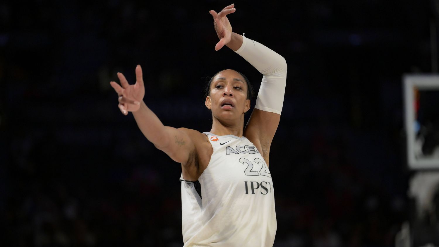 Ейджа Уилсън Ейсис женска НБА WNBA