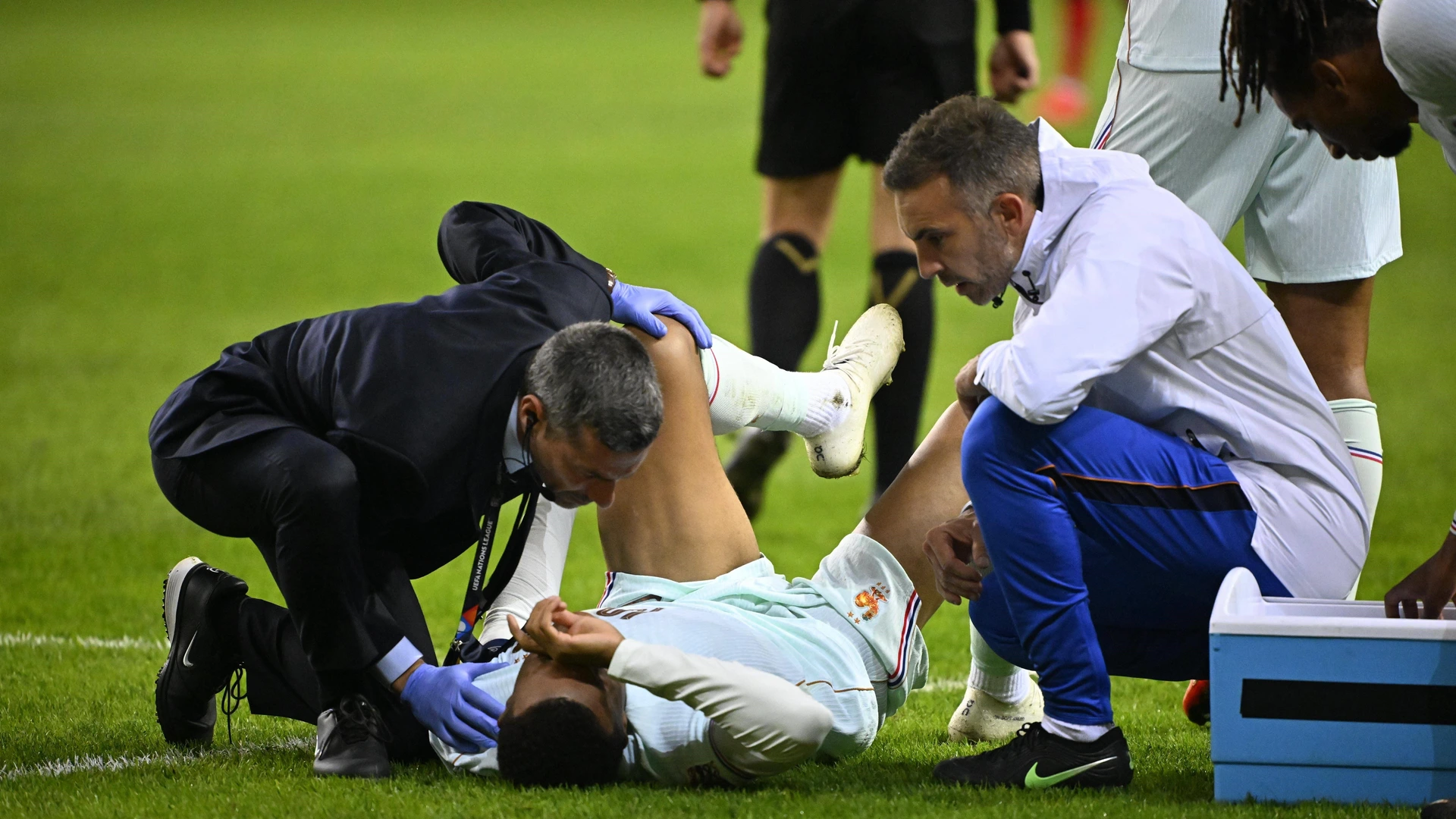 FOOTBALL 2026 NATIONS LEAGUE TURKEY VS. FRANCE 0–1 KOCAELI STADIUM, IZMIT, TURKEY September 25, 2026 Kylian Mbappé Lottin was substituted due to injury in the 59th minute