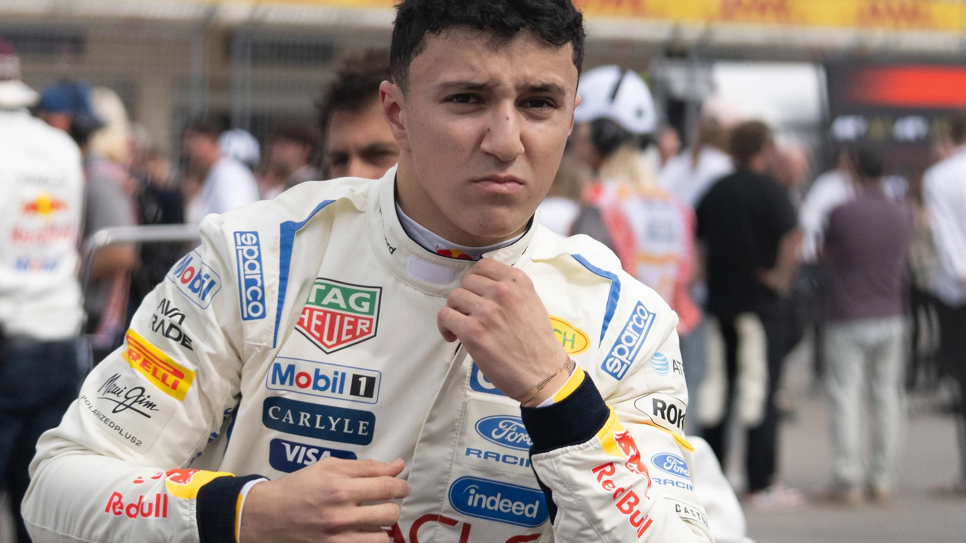 25.10.2026, , Motorsport FIA F1, Grand Prix der USA v.l. Isack Hadjar Oracle Red Bull Racing 