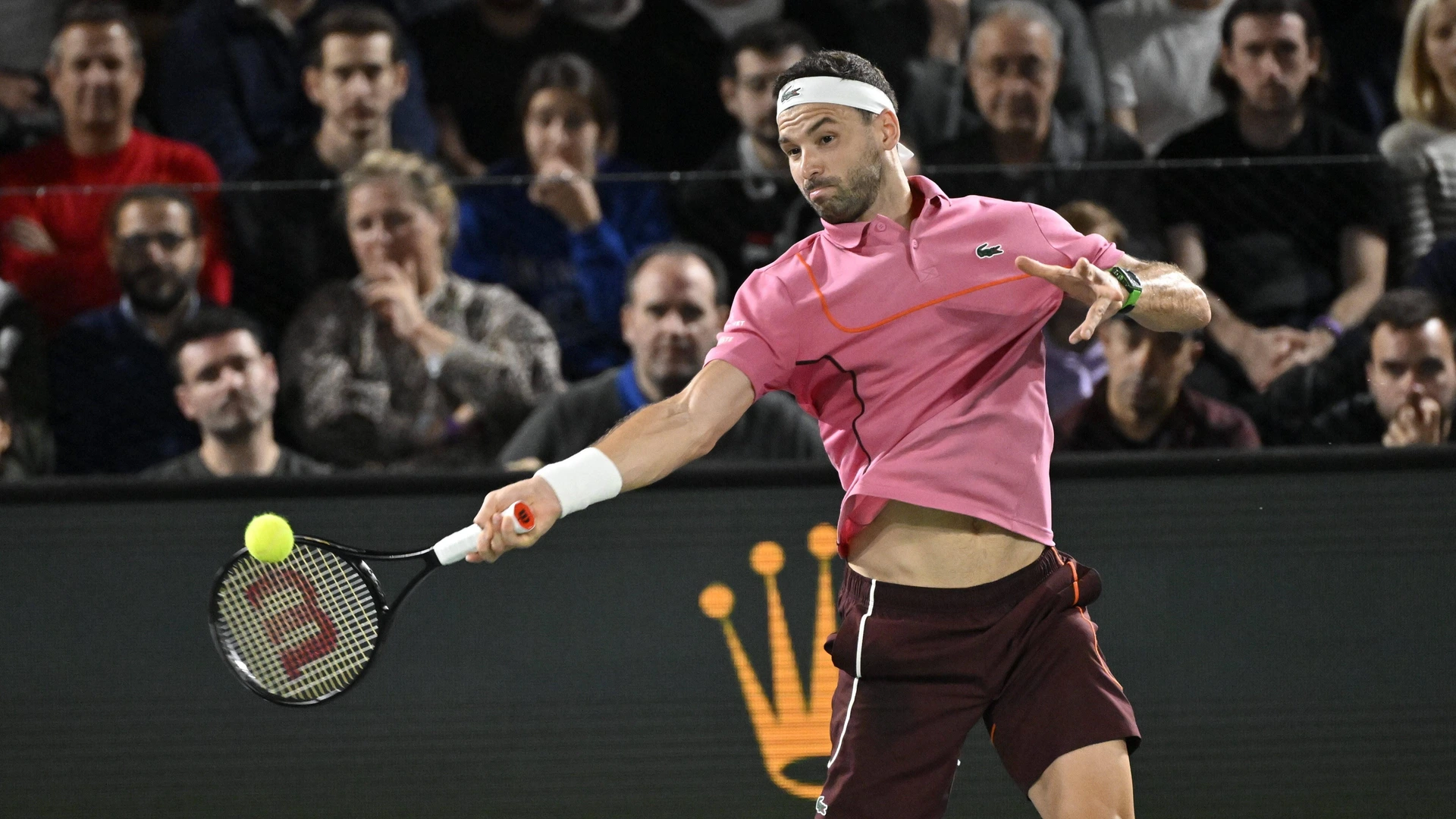 Tennis : Rolex Paris Masters 2024 - Grigor Dimitrov - Bulgariа