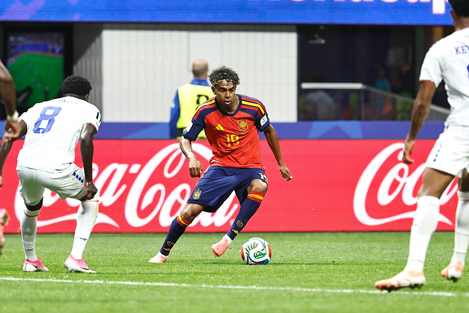 Lamine Yamal (ESP), JUNE 15, 2026 - Football Soccer : FIFA World Cup, WM, Weltmeisterschaft, Fussball 2026 match between Spain - Cabo Verde at the Atlanta Stadium in Atlanta, United States. Noxthir...