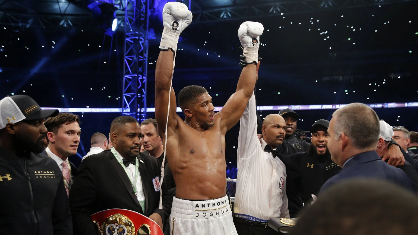 BOXE: Anthony Joshua torna sul ring il 25 luglio